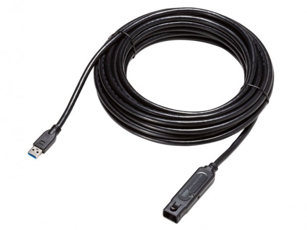 抜け防止ロック機構を備えたUSB3.2アクティブリピーターケーブルがサンワサプライから