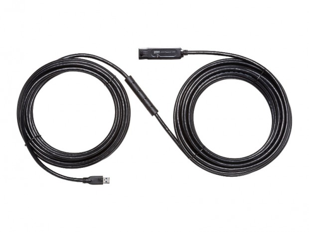 抜け防止ロック機構を備えたUSB3.2アクティブリピーターケーブルがサンワサプライから
