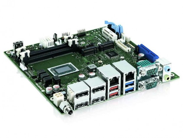 Ryzen Embedded R2000搭載のMini-ITXマザーボードがKontronから