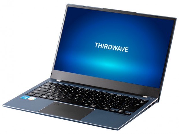ドスパラ、トリニティ・ストライプデザイン天板採用の14型モバイルノートにCore i7搭載モデル