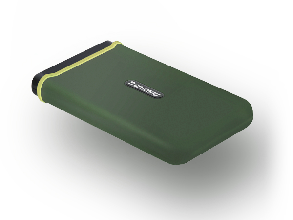 耐衝撃仕様のUSB3.2 Gen.2×2ポータブルSSD、トランセンド「ESD380C」
