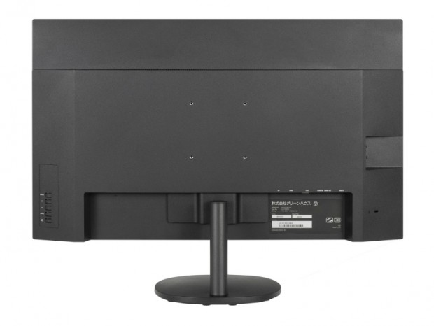 USBハブ機能を搭載した31.5型フルHD液晶、グリーンハウス「GH-LCW32C-BK」