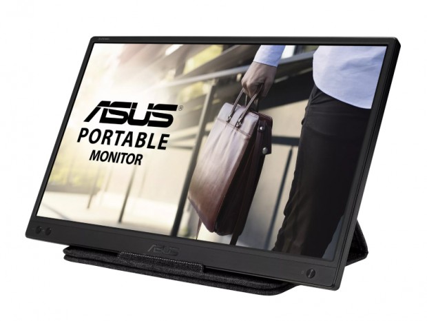 USB3.2接続の15.6型ポータブルIPS液晶、ASUS「ZenScreen MB166B」