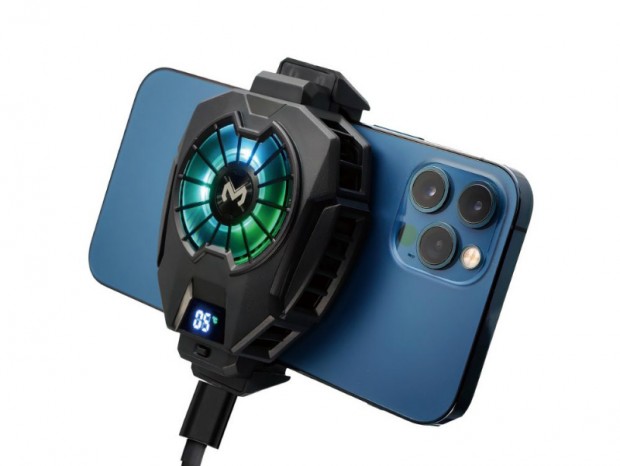 ゲーム中の性能低下を解消するペルチェ採用スマホクーラー、エアリア「MS-COOLG」