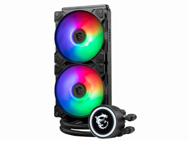 ウォーターブロックヘッドが回転するエントリーAIO水冷、MSI「MAG CORELIQUID B」シリーズ