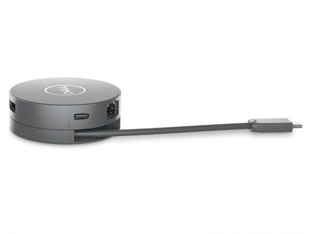 デル、90Wパススルー対応の小型・軽量「6-in-1 USB-Cマルチポート アダプター」発売