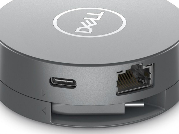 デル、90Wパススルー対応の小型・軽量「6-in-1 USB-Cマルチポート アダプター」発売
