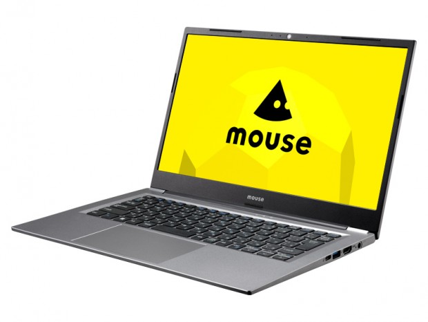 厚さ約19mmに抑えたファンレス14型フルHDノートPC「mouse C4」発売