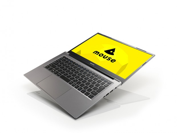 厚さ約19mmに抑えたファンレス14型フルHDノートPC「mouse C4」発売