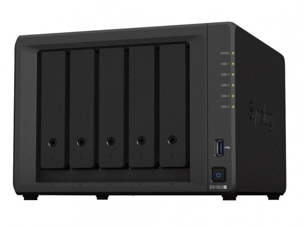 クアッドギガビットLAN搭載の5ベイNAS、Synology「DiskStation DS1522+」発売