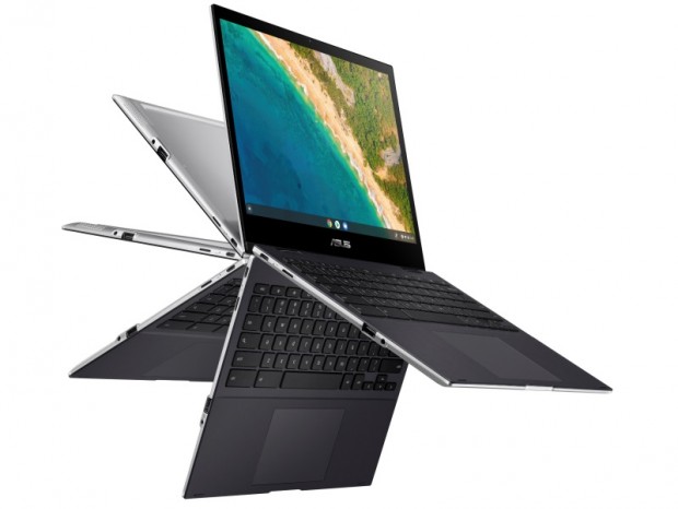 連続15時間駆動のフリップ式薄型Chromebook「ASUS Chromebook Flip CM3 (CM3200)」