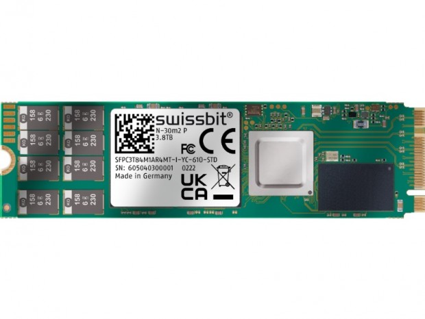 -40～85℃まで対応する産業向けNVMe M.2 SSD、Swissbit「N-30m2」シリーズ