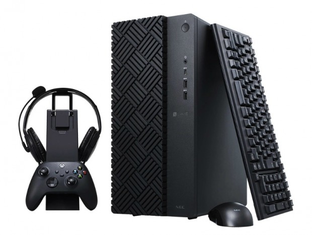 ワイヤレスゲームパッドとヘッドセットが付属する小型ゲーミングPC、NEC「LAVIE GX」発売