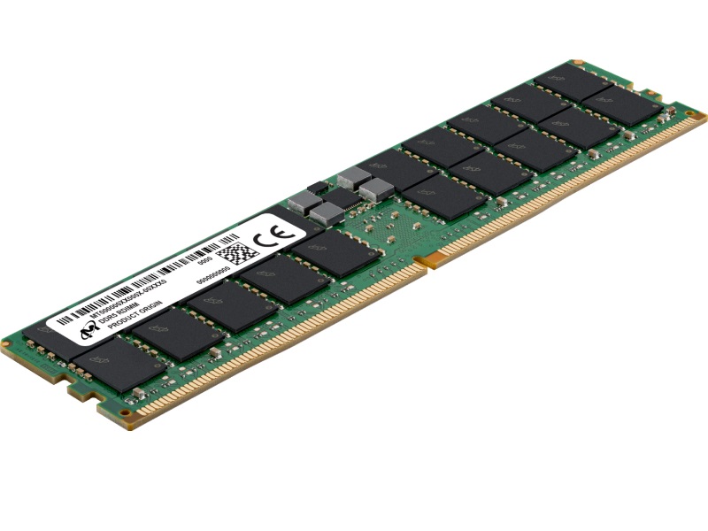 素晴らしい価格 Micron、サーバー向けDDR5 DRAMメモリをデータセンター事業者に メモリ