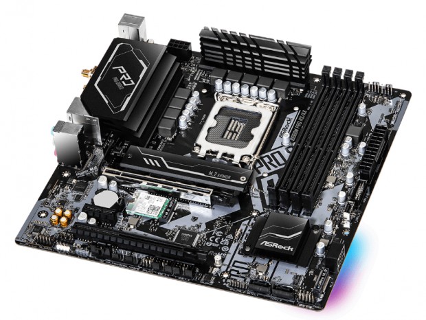 Wi-Fi 6E対応のMicroATXマザーボード、ASRock「B660M Pro RS/ax」発売