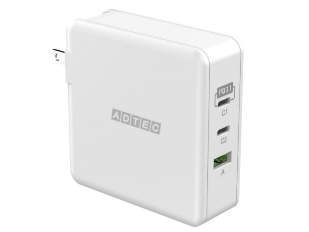 最大出力140WのGaN採用USB充電器、アドテック「APD-V140AC2」シリーズ