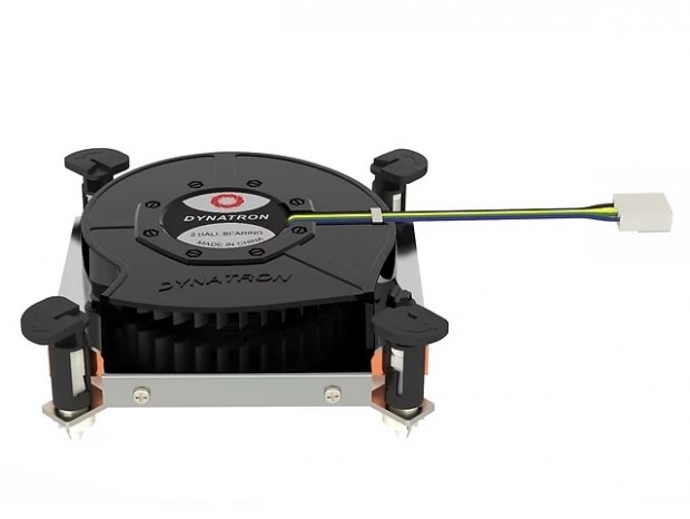 Dynatron、最大125W CPUに対応するAlder Lake向け超ロープロファイルクーラー「Q8」