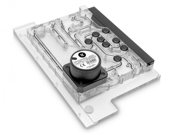 EK Water Blocks、Lian Liキューブケースと水冷システムを融合させるウォータープレート