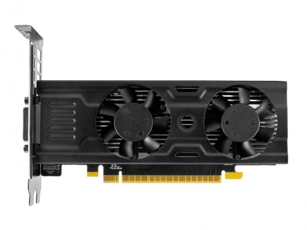 玄人志向、ロープロ対応のデュアルファン搭載GeForce GTX 1630グラフィックスカード