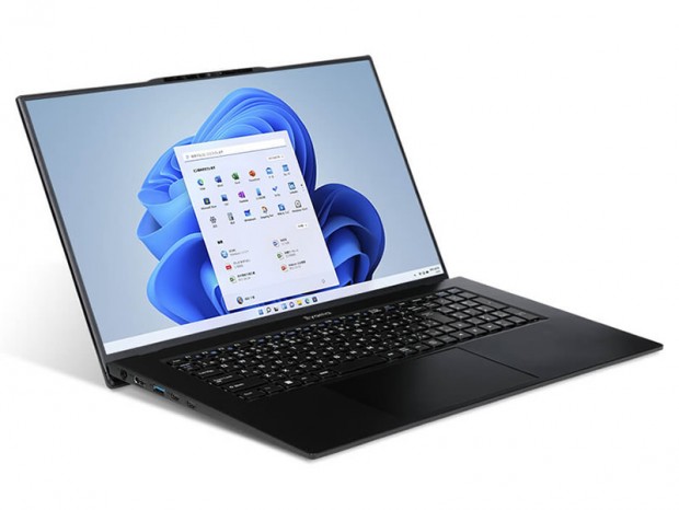 iiyamaPC、第12世代Intelプロセッサを搭載する17.3型スリムベゼルデザインノート