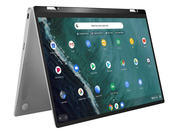 ASUS、超狭額ベゼル採用のフリップ式14型Chromebook発売