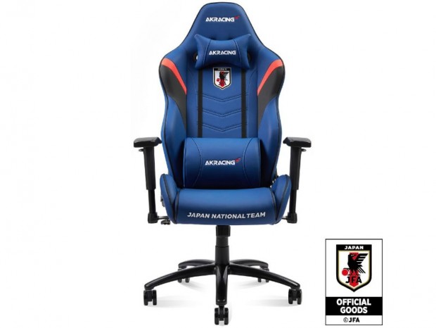 JFA公認「AKRacingゲーミングチェア サッカー日本代表ver.」22日発売