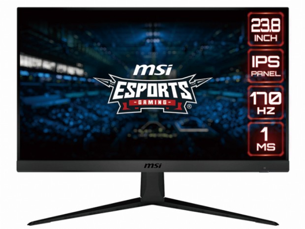 MSI、税込2万円台の170Hz/1ms対応24型IPSゲーミング液晶「G2412」
