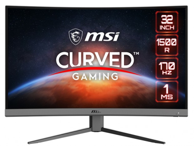 曲面VAパネル採用の31.5型フルHDゲーミング液晶、MSI「G32C4 E2」発売