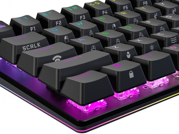 キースイッチ交換対応のワイヤレス60%キーボード、CORSAIR「K70 PRO MINI WIRELESS」国内発売