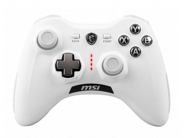 MSI、無線＆有線両対応の真っ白なゲーミングコントローラ「FORCE GC30 V2 WHITE」発売