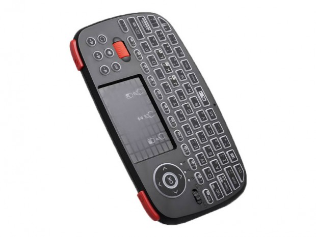 コントローラ型ワイヤレスミニキーボード、エアリア「Twin Wireless Board」