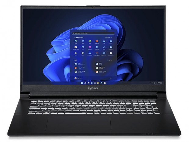 LEVEL∞、GeForce RTX 3050 LAPTOP GPU搭載の17.3型ゲーミングノート新作