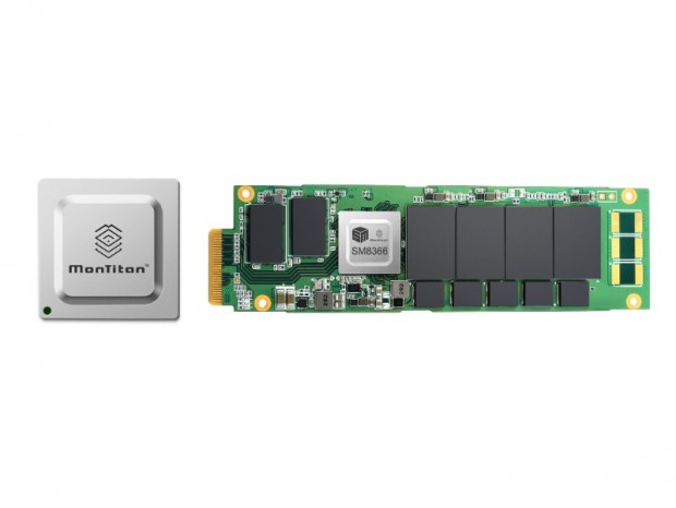 最高14GB/secのデータセンター向けPCIe5.0 NVMe SSD、Silicon Motion