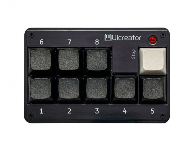 ビット・トレード・ワン、8+1キー構成の小型プログラマブルキーボード「UICreator」