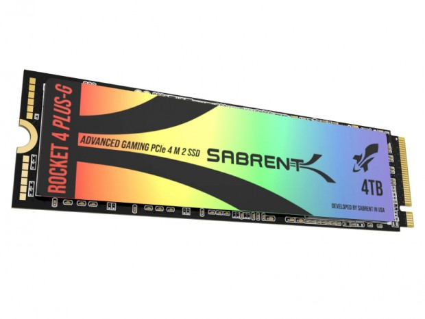 ゲーム向けファームウェア搭載のDirectStorage対応NVMe SSD、Sabrent「Rocket 4 Plus G」