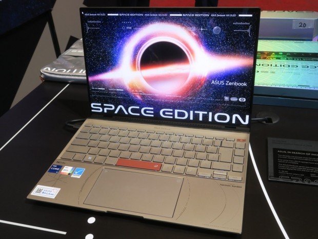 ASUS、宇宙に持っていける「Zenbook 14X OLED Space Edition」など最新 