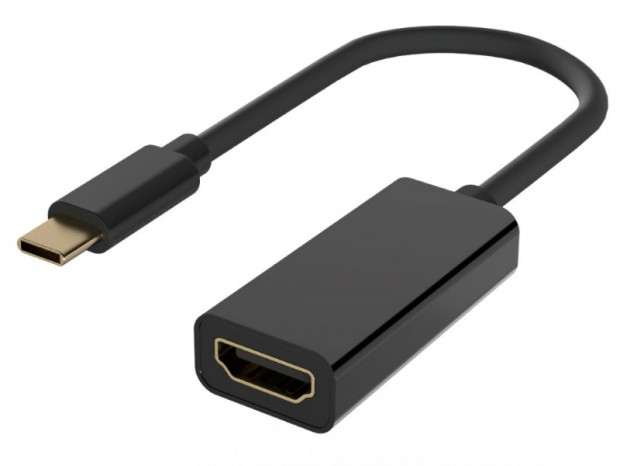 4K出力に対応するUSB Type-C-HDMI変換アダプタ、エアリア「SPIDER CH」