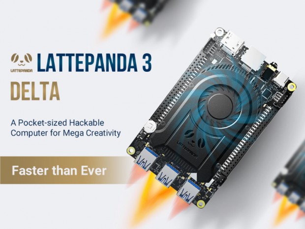 Celeron N5105搭載の超小型SBC「LattaPanda 3 Delta」発売