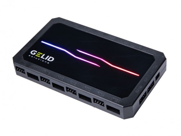 GELID、ファン×8/RGBデバイス×10制御が可能なRGBコントローラ「AMBER 8 PRO」