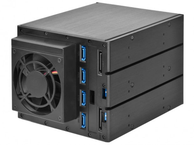SAS 12Gbps対応の5.25インチ内蔵型リムーバブルベイ、SilverStone「FS304-12G」