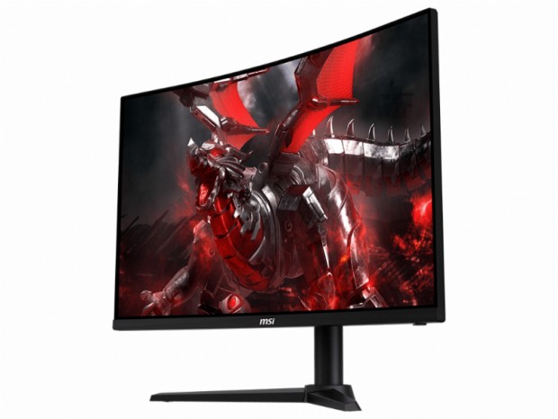 曲率1500Rの27型フルHDエントリーゲーミング液晶、MSI「G274CV」