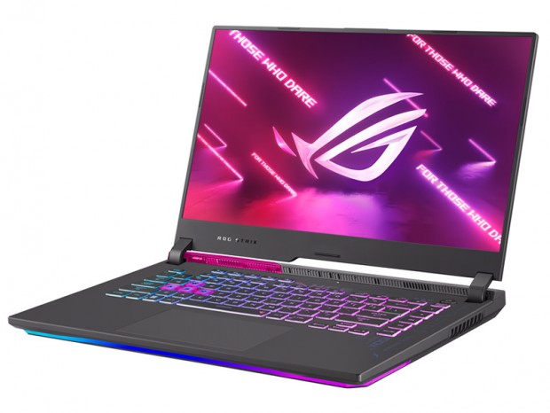 新色エレクトロパンクのeスポーツ向けゲーミングノート、ASUS「ROG Strix G15 G513RM」
