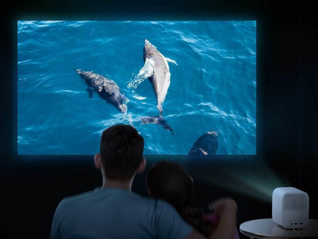 Android TV搭載の小型スマートプロジェクタ、Xiaomi「Mi Smart Projector 2」