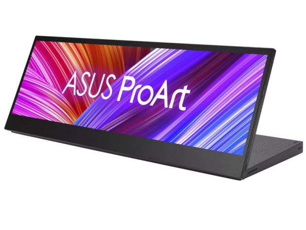 32:9のマルチタッチ対応14型クリエイター向けサブ液晶、ASUS「ProArt Display PA147CDV」