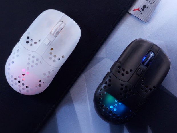 重さわずか62gの超軽量ワイヤレスゲーミングマウス、Xtrfy「MZ1 Wireless」