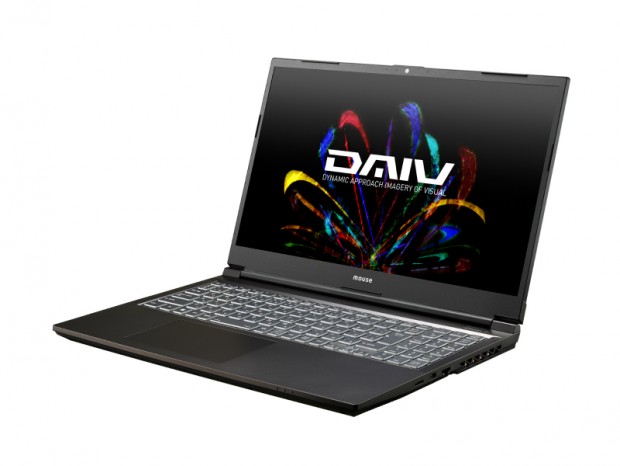 マウス、クリエイター向け15.6型ノートPC「DAIV 5N」にCore i7-12700Hモデル追加