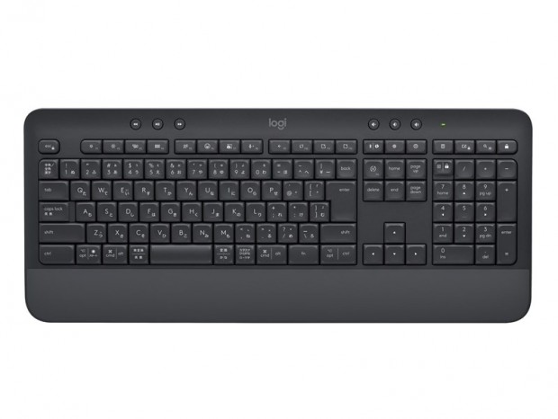 ロジクール、ソフトタッチのパームレストを備えたワイヤレスキーボード「SIGNATURE K650」