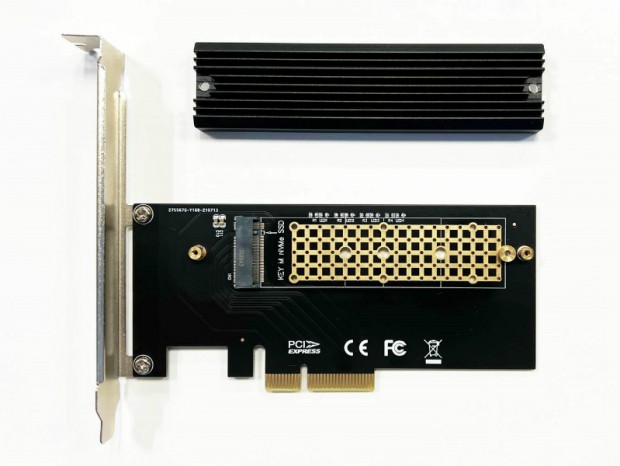 玄人志向、NVMe M.2 SSDをPCIeに変換する「M.2H-PCIE」などSSD変換基板2種