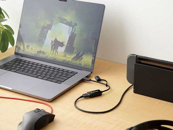 USB Type-A/Type-C両対応のHDMIキャプチャユニットがエレコムから