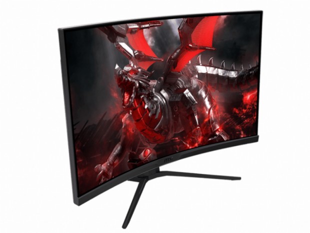 曲率1000Rの32型WQHDゲーミング液晶ディスプレイ、MSI「G322CQP」